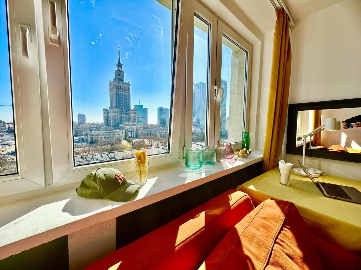 Super Apartament Brown 2X Metro Nowy Wifi Netflix Spotify Panorama Miasta Varšava Exteriér fotografie