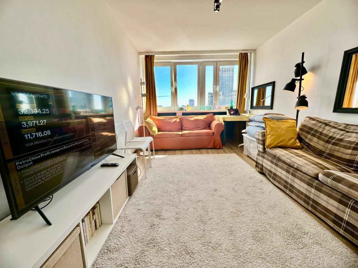 Super Apartament Brown 2X Metro Nowy Wifi Netflix Spotify Panorama Miasta Varšava Exteriér fotografie